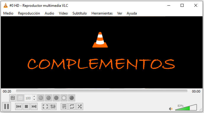 Complementos VLC Media Player